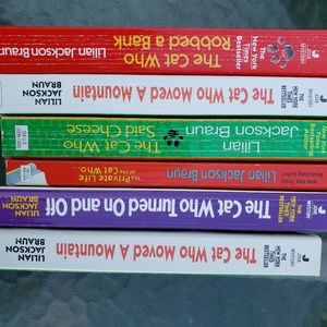 Lillian Jackson The Cat Who... mystery novels. 